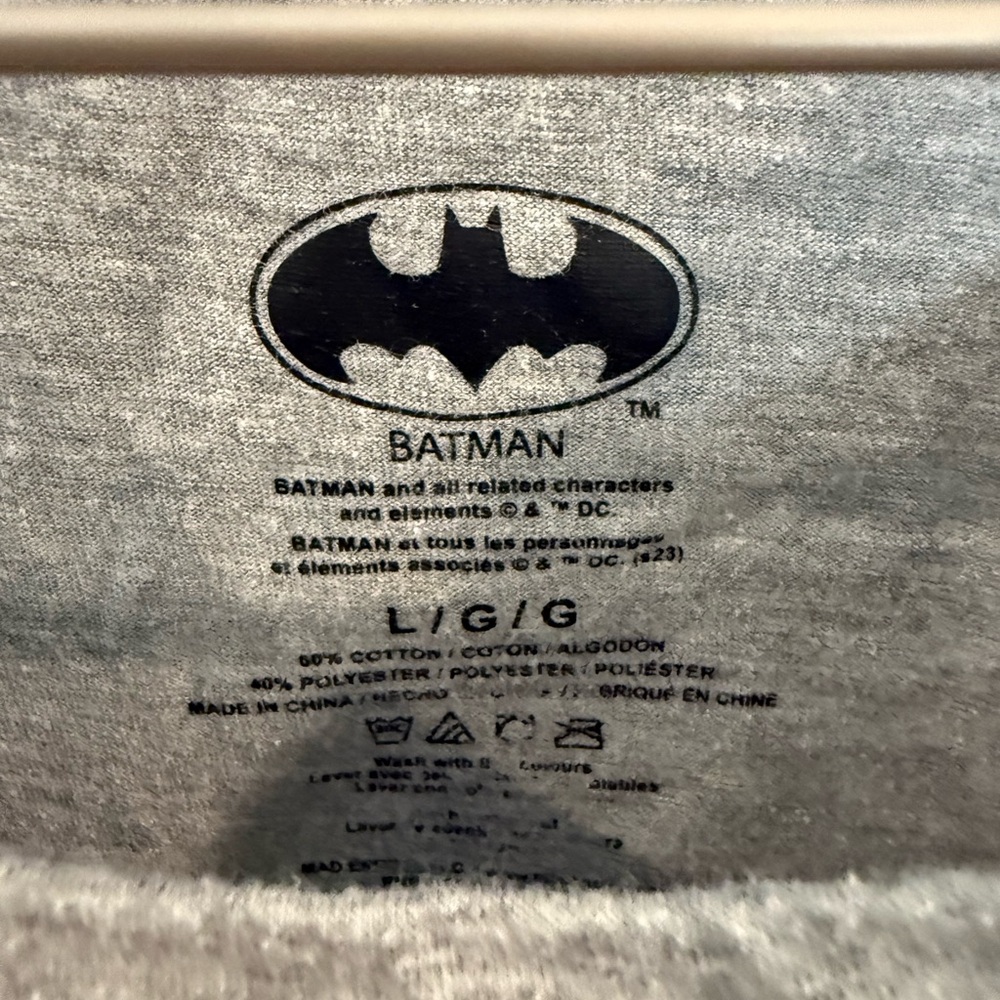 Batman Logo Tank  - Gray Black - Picture 6 of 7